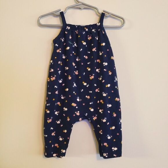 H&M FLORAL PRINT ROMPER SIZE 4-6 Months - Picture 1 of 4